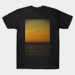 Sunset on Lake Michigan T-Shirt